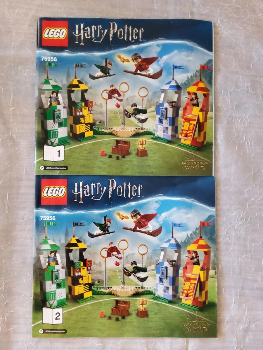 Harry potter quidditch lego instructions hot sale