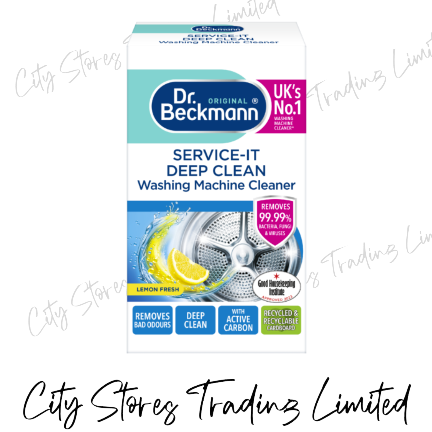 Washing Machine & Dishwasher Cleaner Freshener Descaler Dr Beckmann