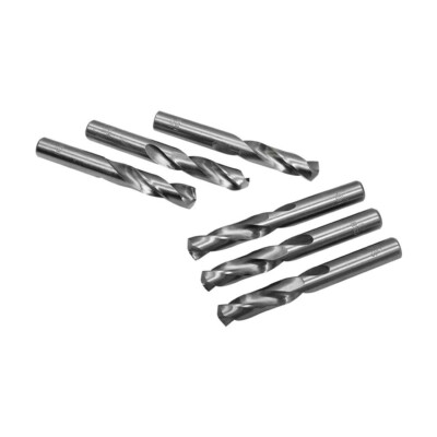 High Speed Steel Twist Straight Shank 6 PC 9.3mm HSS Screw Machine Drill Bits