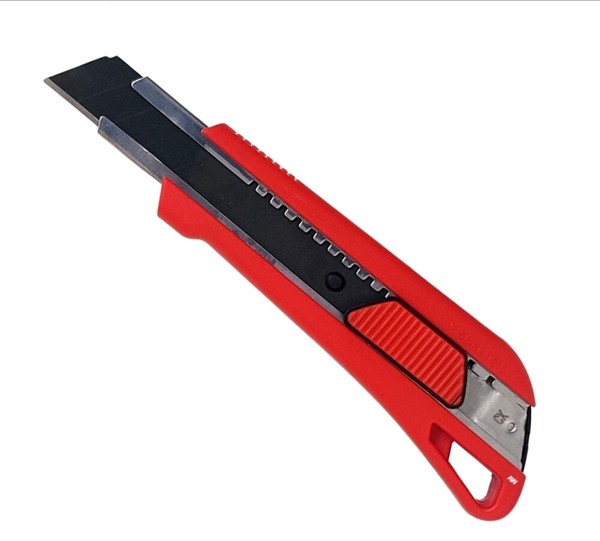 WüRth 18Mm 1K Cuttermesser + 3 Klingen Extrem Scharf 071566210 Teppichmesser-image