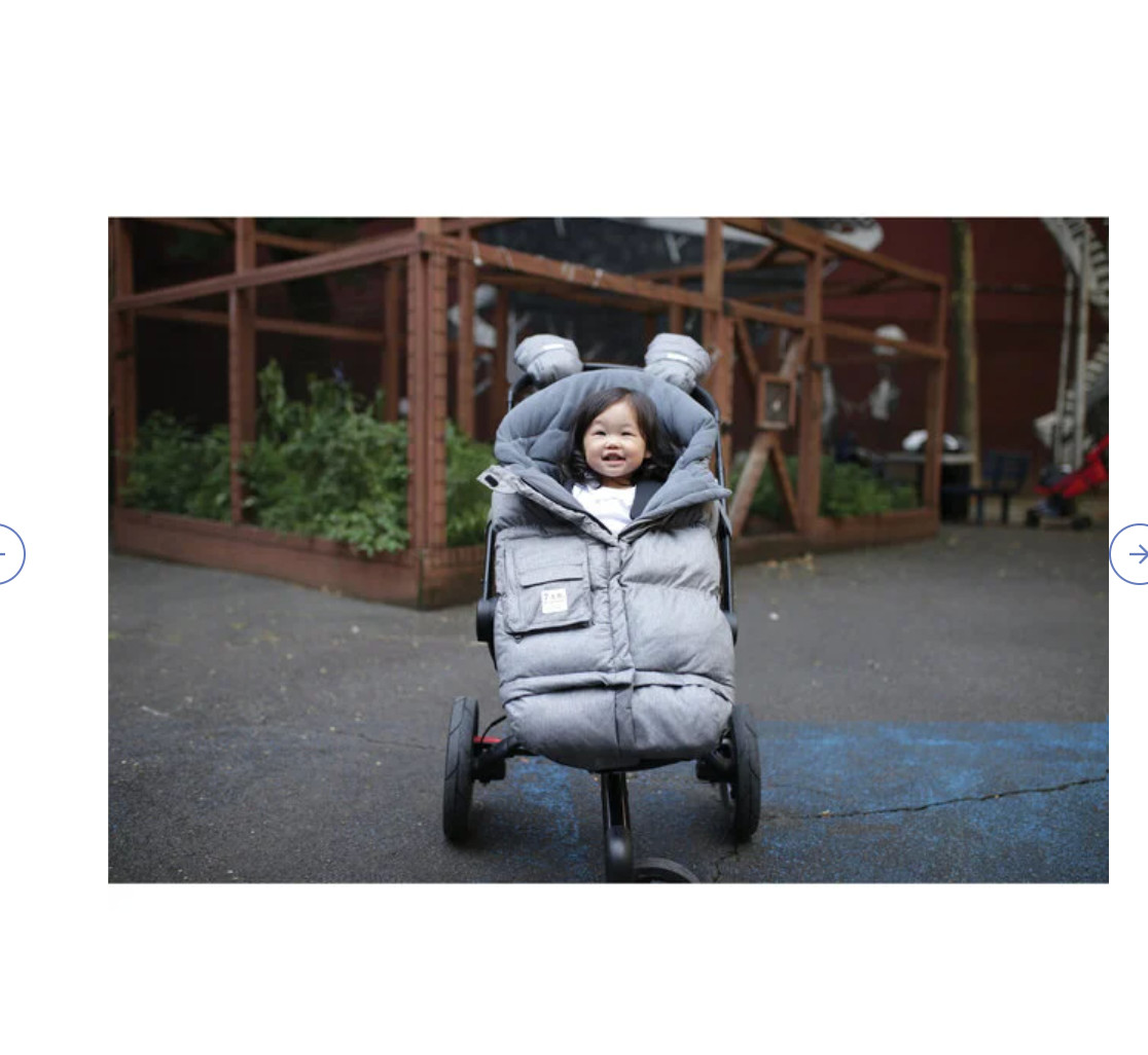 7 A.M. Enfant Blanket 212 Evolution Stroller Car Seat Footmuff Heather Gray-NEW