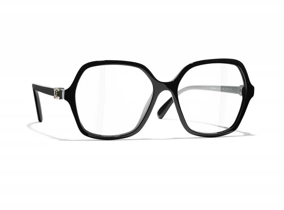 Nuevas gafas Chanel 2025 para mujer CH 3421-B C.622 auténticas Italia estuche Rx S Foto 2 de 4