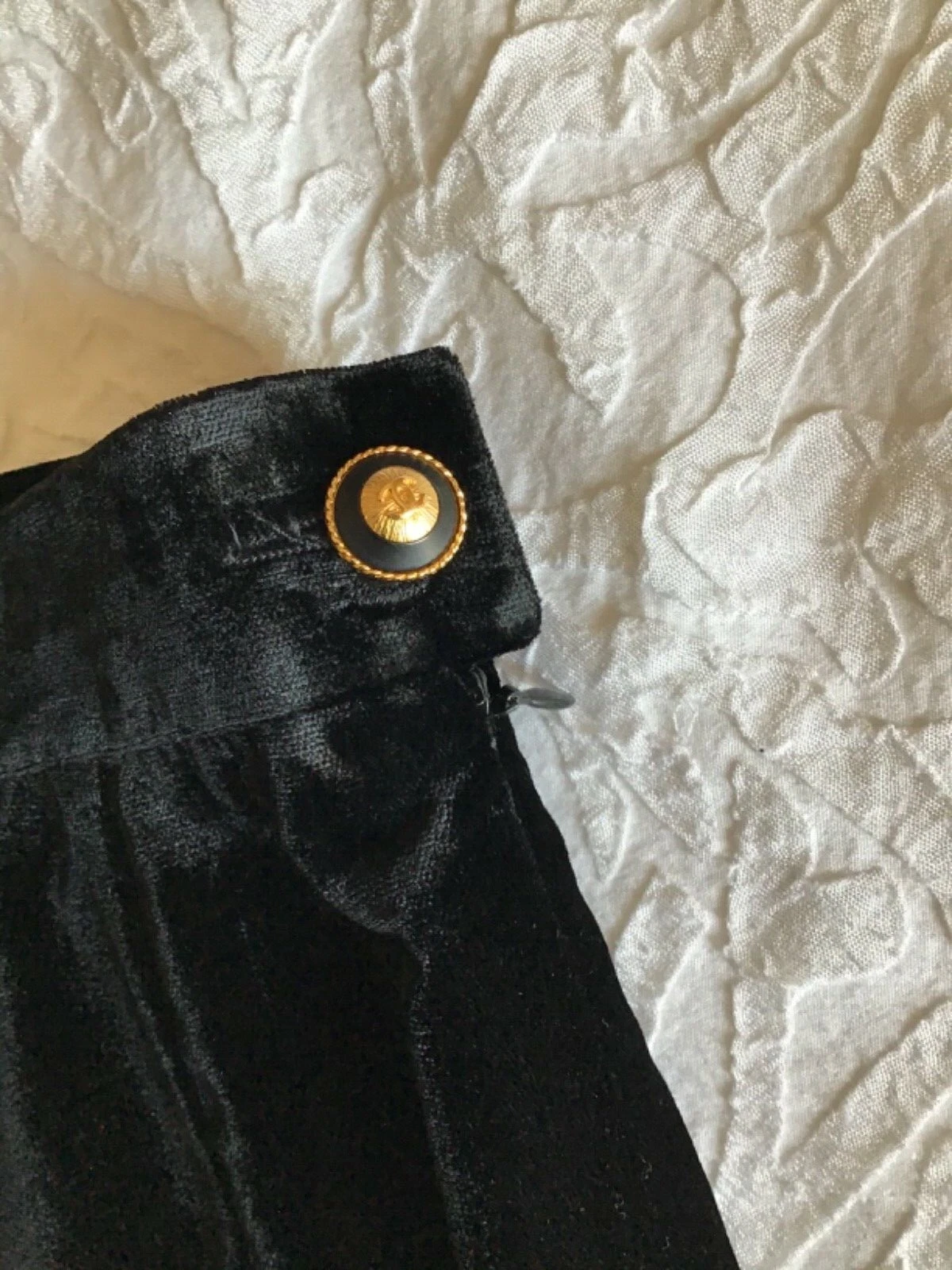 Pantaloni CHANEL vintage in velluto