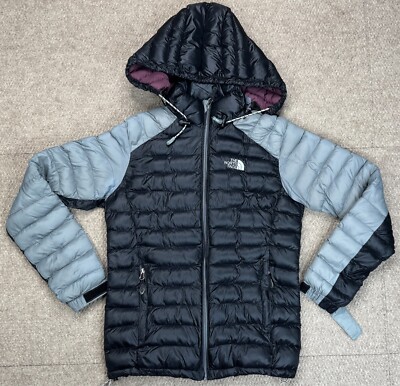 The North Face Summit Series Women's Full Zip Quilted Hooded Jacket Size Small