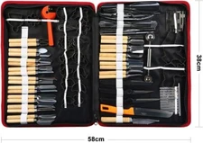 80pcs/set Vegetable Fruit Peeling Carving Tools Portable Engraving Knives