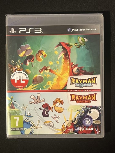 Rayman Legends + Rayman Origins PS3 Doublepack New & Sealed UK PAL RARE π¬π§