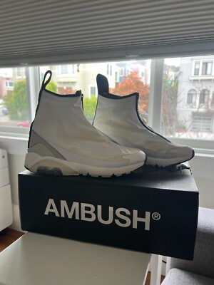 Size W6.5 / M 5- Nike AMBUSH x Air Max 180 High White | eBay