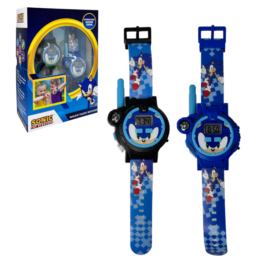Orologio Walkie Talkie Spiderman Per Bambini - Con Torcia, Bussola E Radio 446MHz