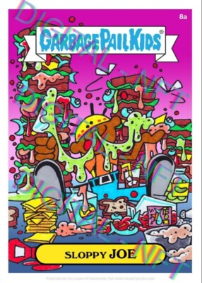 NFT - GPK Food Fight -  Sloppy Joe ~ Base  - #1063 - Topps WAX Blockchain
