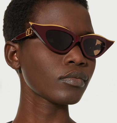NEW VALENTINO  V-GOLDCUT-II CAT EYE WOMEN VALENTINO SUNGLASSES VLS-114B Valentino V-Goldcut I cat-eye sunglasses Valentino main image 2