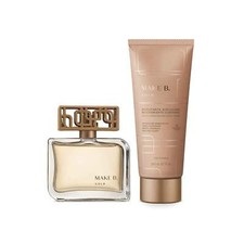 Kit Make B. Gold: Eau De Parfum 75ml + Velvety Cream 200g - o Boticario