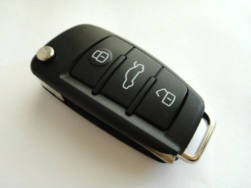 R8 STYLE FLIP KEY FOR TOYOTA BAB237131-022 RS3000 D1 GRAY REMOTE CLICKER FOB FOB - Picture 3 of 4