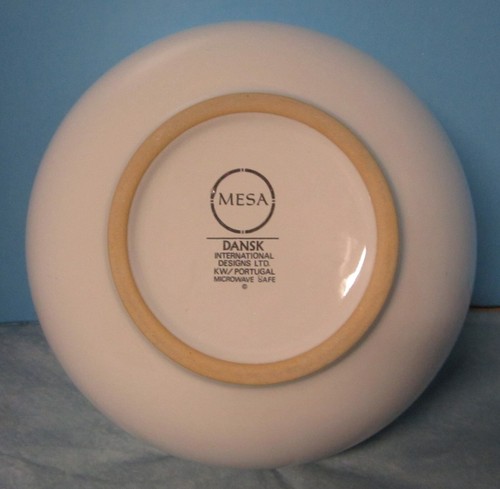 Dansk Mesa White Sand Mixing Serving Bowl Boho Southwestern 10” Vintage - Picture 4 of 4