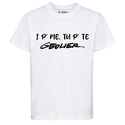 Shirt von GEOLIER ''I p' me tu p' te'' Festival Sanremo Unisex T-Shirt Emanuele