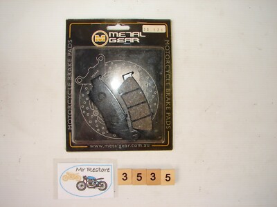MetalGear Brake Pads 30.131 YZ400, GAS GAS EC250 12-15 BETA RS40/450 2014