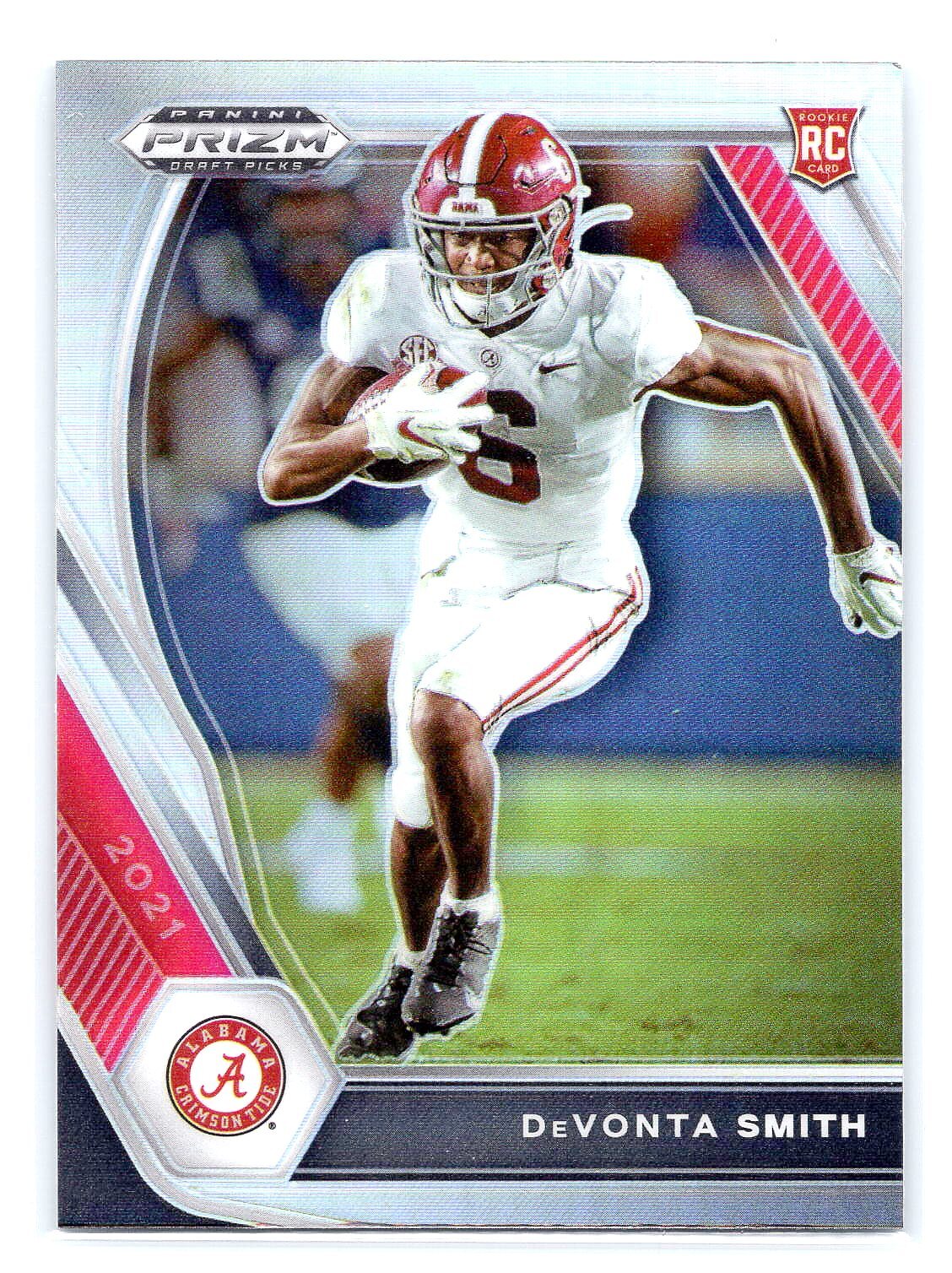 2021 Panini Prizm Draft Picks #101 DeVonta Smith Prizm Football Alabama