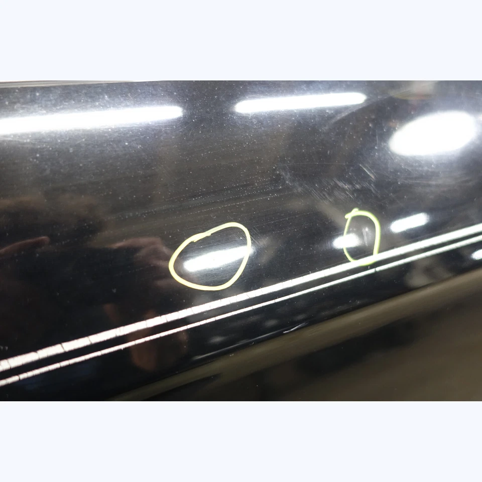 BMW E30 1984-1991 serie 3 cupé puerta delantera derecha carcasa negro azabache desnudo OEM Foto 4 de 4