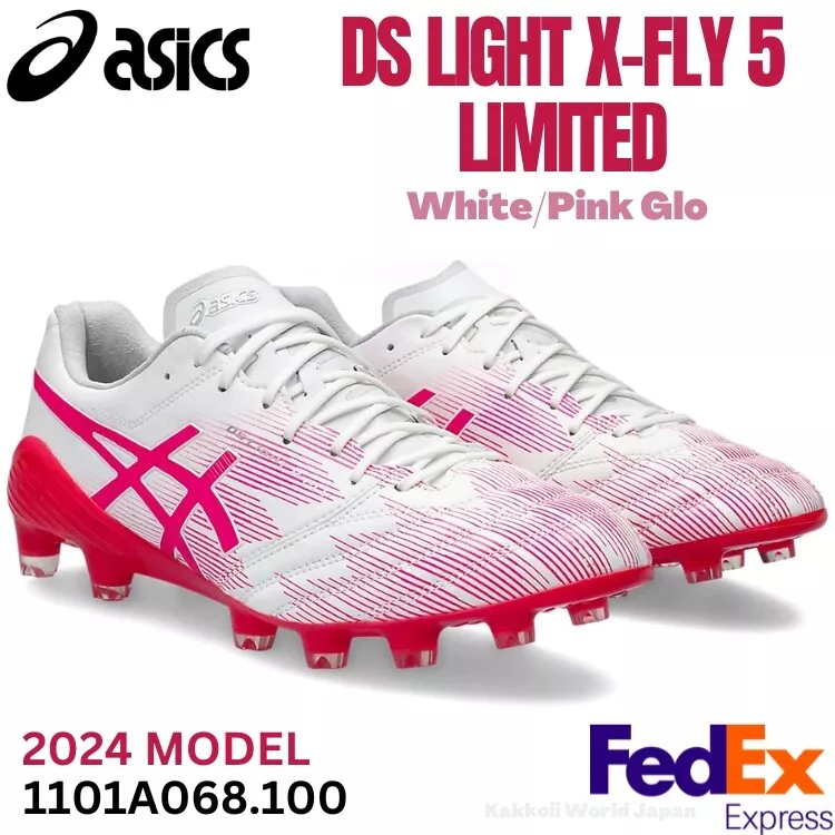 ASICS Soccer Cleats Shoes DS LIGHT X-FLY 5 LIMITED 1101A068 100 ASICS Soccer Cleats Shoes DS LIGHT X-FLY 5 LIMITED 1101A068 100