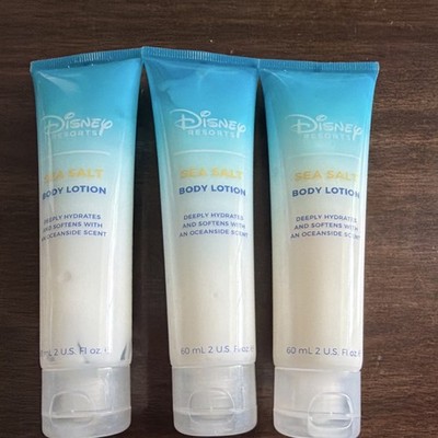 Disney Resorts Sea Salt Hydrating Body Lotion Oceanic Scent Travel Size Lot of 3