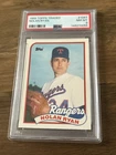 1989 Topps Traded Nolan Ryan  #106T PSA 8 NM-MT HOF Texas Rangers