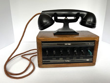 Vintage Dictograph Main Station - 7 endpoint intercom Phone Art Deco Display