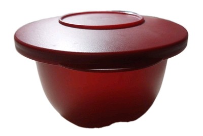 Tupperware Small Red Impressions Bowl 550ml P5