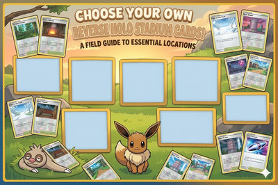 Choose Your Stadium Trainer Reverse Holo Pokemon Cards!** Yellow Border**