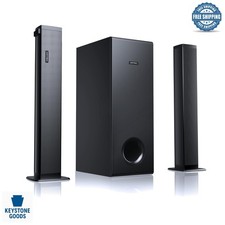 190W 2.1CH Wireless Soundbar with Subwoofer for TV, PC  Gaming