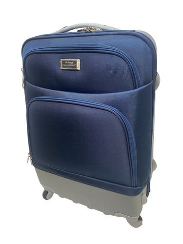 Jeep Washington 20" Suitcase Wheeled Cabin Bag 27.5L 52x33x16cm 4 Wheeled New - Picture 15 of 15