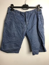 KHUJO Herren Shorts Kurzehose Modell: Curl Blau 30W