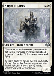 Knight of Doves (Foil) - Wilds of Eldraine #19/515 Uncommon