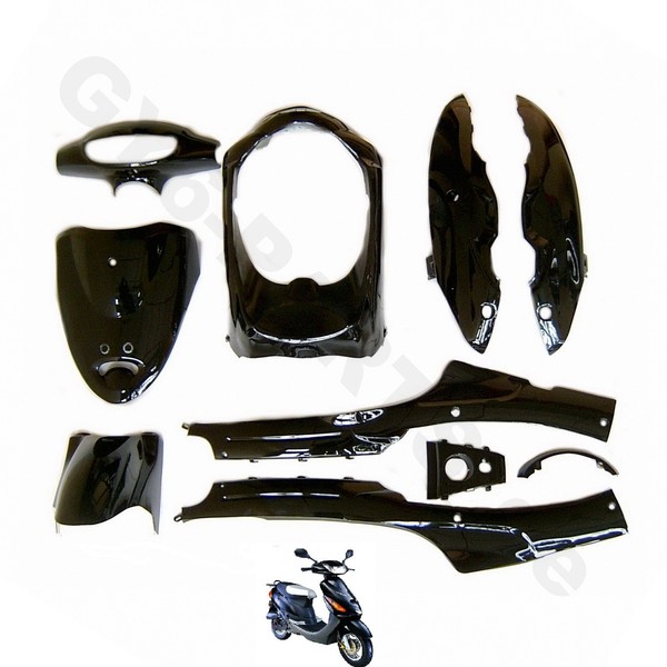 Verkleidung Schwarz FüR Benzhou Yiying 50QT-02 Jinlun QT-5 REX RS Baotian QT-9-image