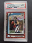 2024 Panini Donruss Rated Rookie Caleb Williams #327 Optic Red Wave Prizm PSA 10