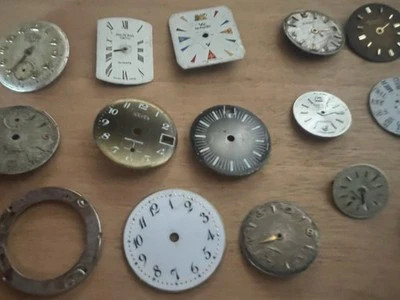 Swiss Bulova Licin Sabrix Microma Silver Orenz Vic la Forêt Zifferblatt Uhren