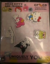 Uniquely You Crocs Jibbitz Charms Hello Kitty  Friends 5 Pack