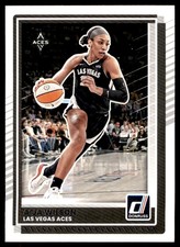 2025 Donruss WNBA A'ja Wilson Holo Las Vegas Aces #82
