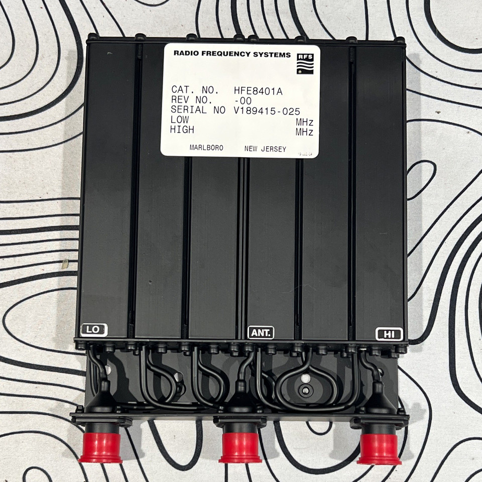 Radio Frequency Systems RFS HFE8401A VHF Duplexer for Two-Way Radio | eBay