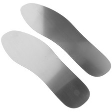 Pair Shoe Insoles Stainless Steel Nail Resistant Inserts for Men Women Shoes
