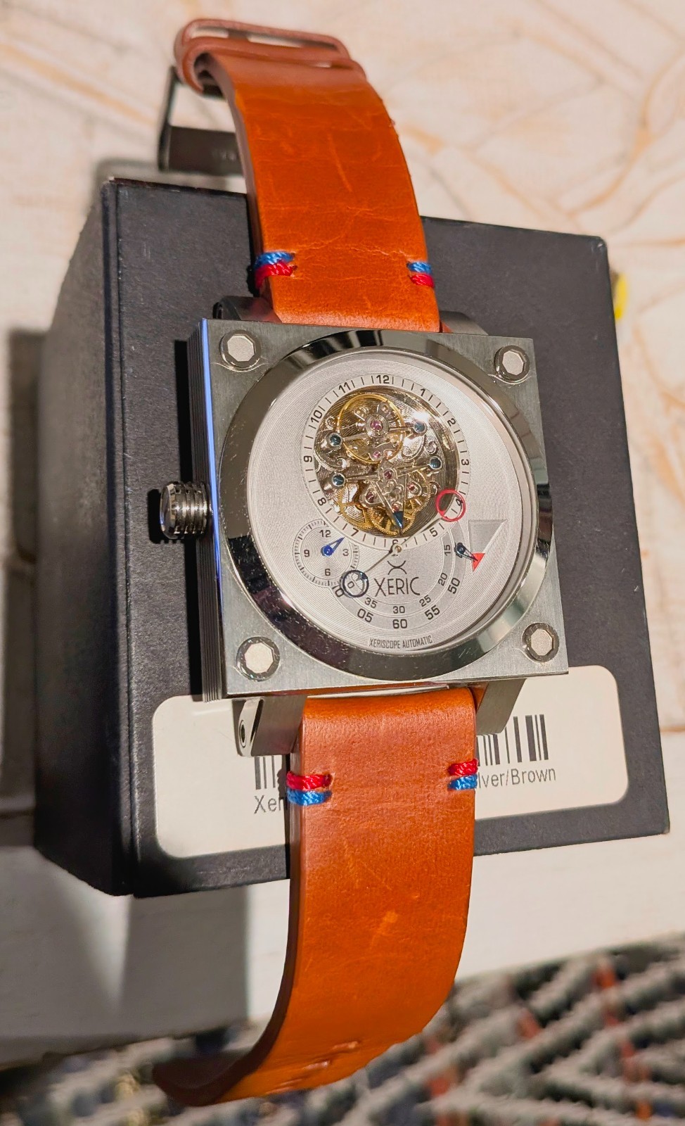 Xeric Xeriscope Squared Automatic Watch – Silver/… - image 2