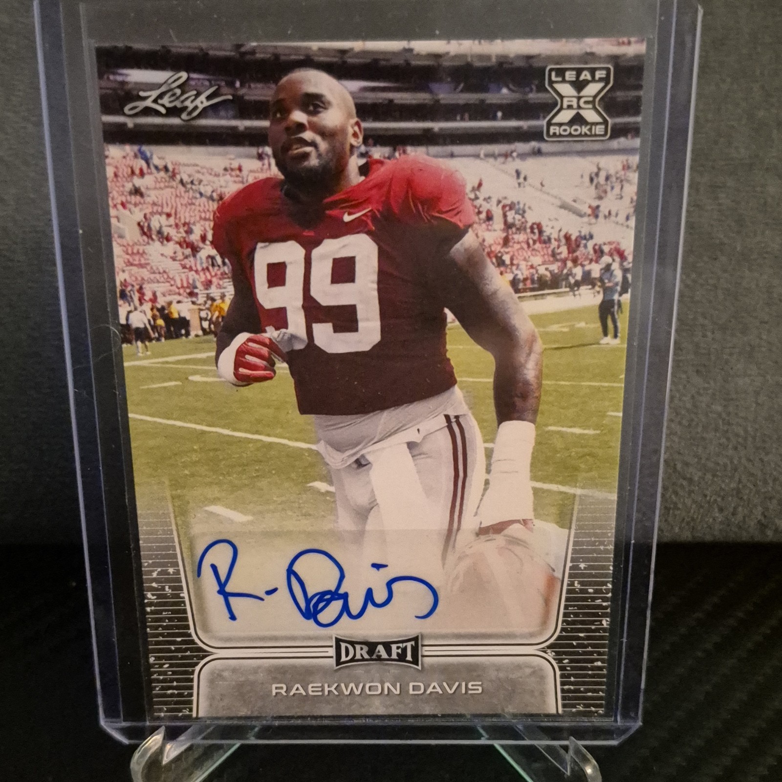 Raekwon Davis Leaf Flash Autographs #BARD1 Base