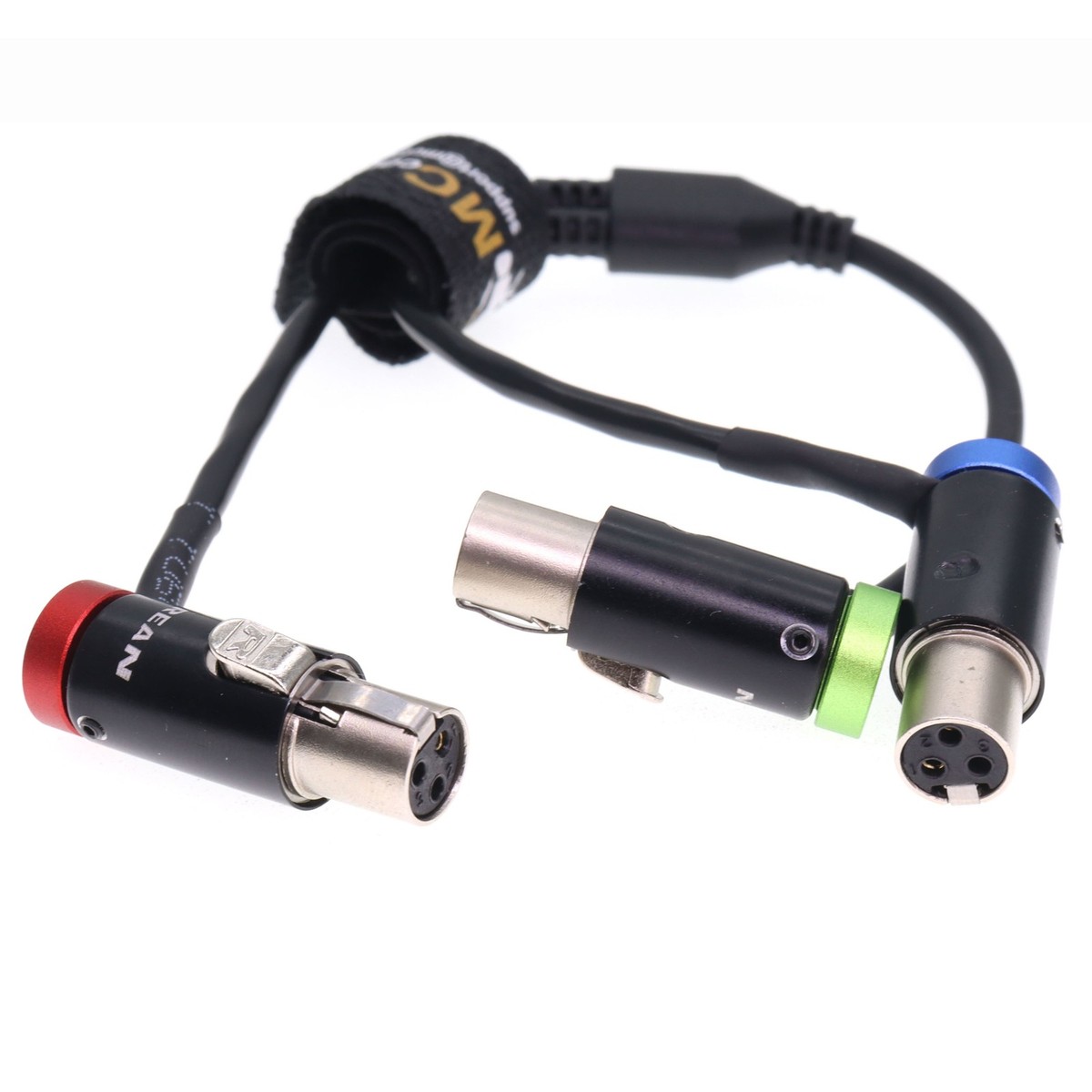 Low-Profile TA5F to 2X TA3F Audio Y-Cable for SRc5P/SRb5P Receiver