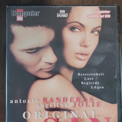 Original Sin DVD Film Großhülle mit Antonio Banderas & Angelina Jolie