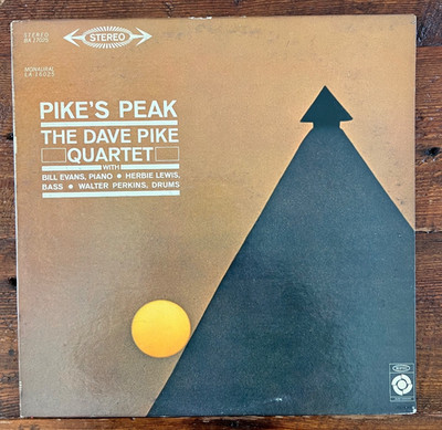 Dave Pike Pike s Peak (feat. Bill Evans) LP Epic BA 16025 STEREO 1962 1st VG+