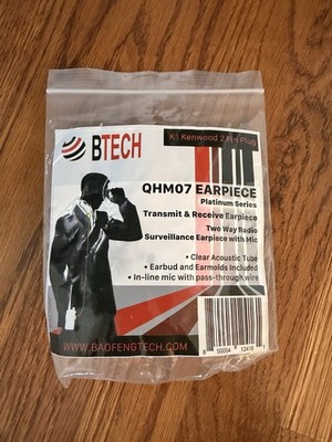BTech QHM07 Earpiece