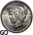 1923-D Peace Dollar, Cartwheel Luster, Choice BU++