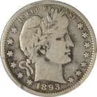 1893 S F12 Barber Quarter PCGS 58721856