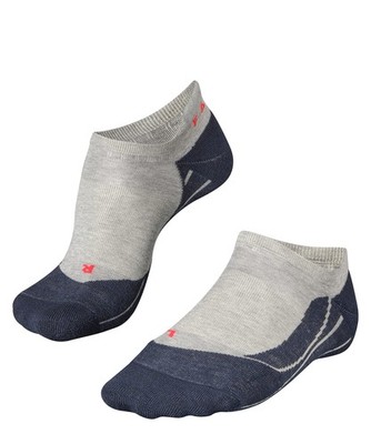 FALKE Women's RU4 Endurance Invisible Running 5-6, Grey (Lightgrey 3406) 