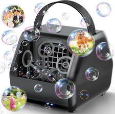 Macchina per Bolle Di Sapone, Macchina per Bolle Automatica 10000+ Bolle Al Minu