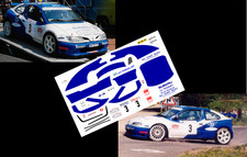 [DECALS 1/43] RENAULT MEGANE MAXI KIT CAR - JOSE BARBARA - RALLYE DIEPPE 2001