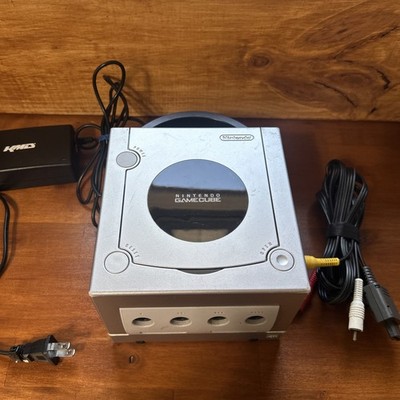 Nintendo GameCube Silver Console with Cables DOL-101